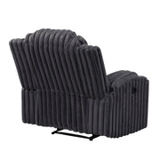 8348DGY-1 Reclining Chair with Cup Holders - 8348DGY-1