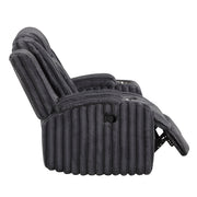 8348DGY-1 Reclining Chair with Cup Holders - 8348DGY-1