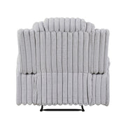 8348GRY-1 Reclining Chair with Cup Holders - 8348GRY-1