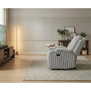 8348GRY-1 Reclining Chair with Cup Holders - 8348GRY-1