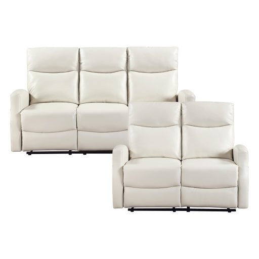 8349BEG*2 2pc Set: Sofa, Love - 8349BEG*2