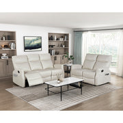 8349BEG-2 Double Reclining Love Seat - 8349BEG-2