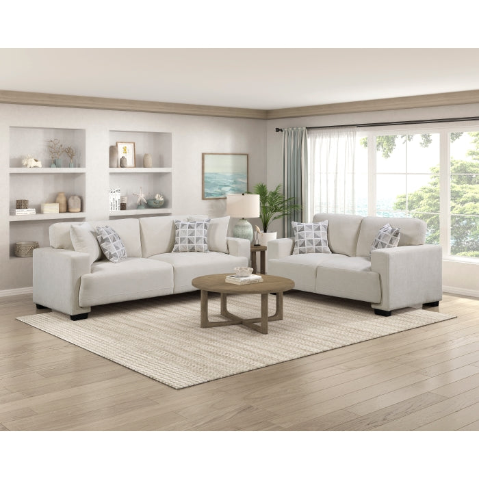 8357BEG-2 Love Seat - 8357BEG-2