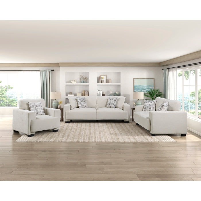8357BEG-2 Love Seat - 8357BEG-2