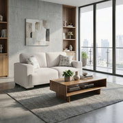 8357BEG-2 Love Seat - 8357BEG-2