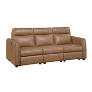 8368BRW*2PWA1 2pc Set: Sofa, Love (Power) - 8368BRW*2PWA1