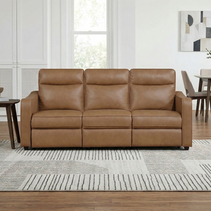 8368BRW-3A2PW* (5)Power Double Reclining Sofa with Curved Track Arms - 8368BRW-3A2PW*