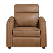 8368BRW-A1PW Power Reclining Chair with Rounded Track Arms - 8368BRW-A1PW