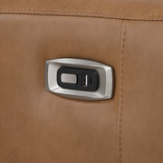 8368BRW-A1PW Power Reclining Chair with Rounded Track Arms - 8368BRW-A1PW