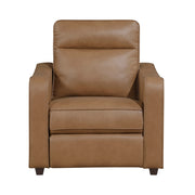 8368BRW-A2PW Power Reclining Chair with Curved Track Arms - 8368BRW-A2PW