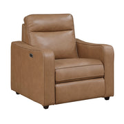 8368BRW-A2PW Power Reclining Chair with Curved Track Arms - 8368BRW-A2PW