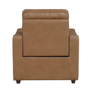 8368BRW-A2PW Power Reclining Chair with Curved Track Arms - 8368BRW-A2PW