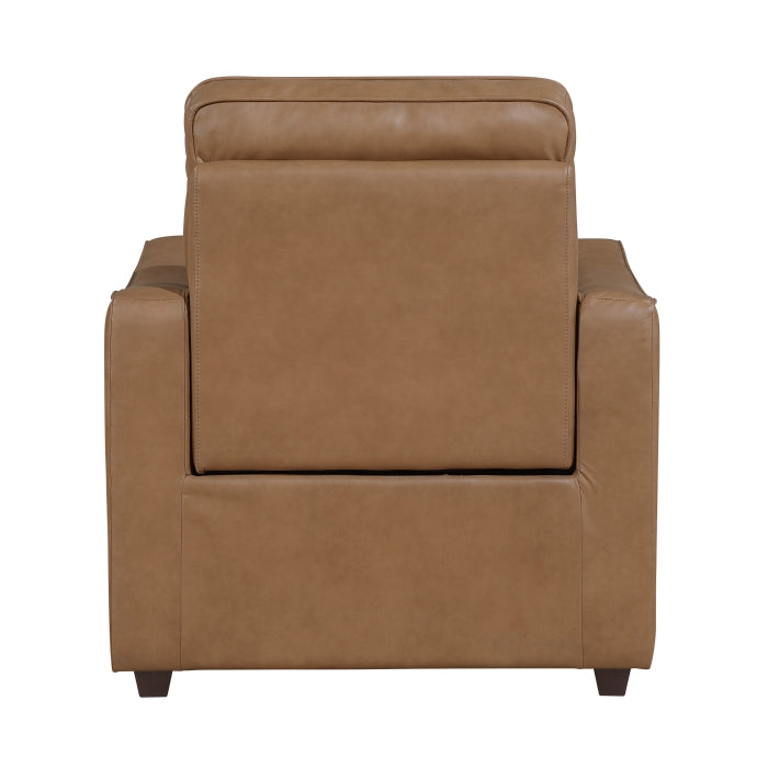 8368BRW-A2PW Power Reclining Chair with Curved Track Arms - 8368BRW-A2PW