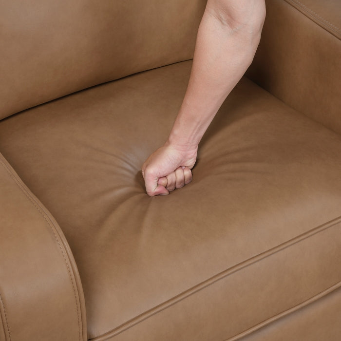 8368BRW-A2PW Power Reclining Chair with Curved Track Arms - 8368BRW-A2PW