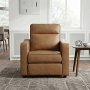 8368BRW-A2PW Power Reclining Chair with Curved Track Arms - 8368BRW-A2PW