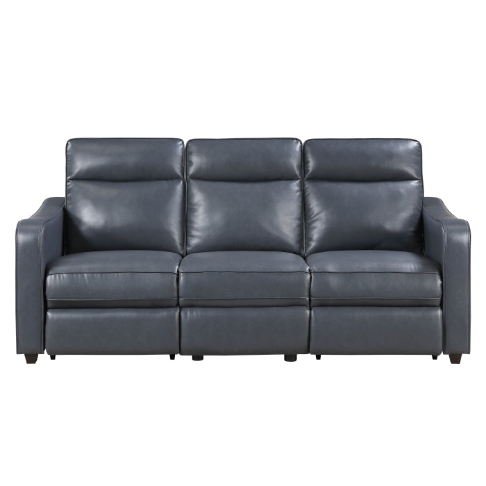 8368NVY*2PWA2 2pc Set: Sofa, Love (Power) - 8368NVY*2PWA2