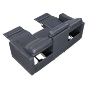 8368NVY-3A2PW* (5)Power Double Reclining Sofa with Curved Track Arms - 8368NVY-3A2PW*
