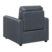 8368NVY-A1PW Power Reclining Chair with Rounded Track Arms - 8368NVY-A1PW