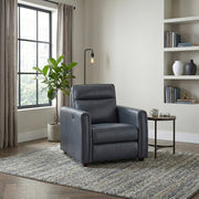8368NVY-A1PW Power Reclining Chair with Rounded Track Arms - 8368NVY-A1PW