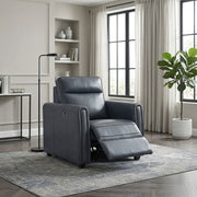 8368NVY-A1PW Power Reclining Chair with Rounded Track Arms - 8368NVY-A1PW