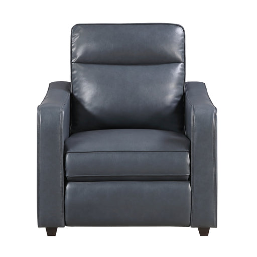 8368NVY-A2PW Power Reclining Chair with Curved Track Arms - 8368NVY-A2PW