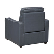 8368NVY-A2PW Power Reclining Chair with Curved Track Arms - 8368NVY-A2PW