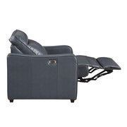 8368NVY-A2PW Power Reclining Chair with Curved Track Arms - 8368NVY-A2PW