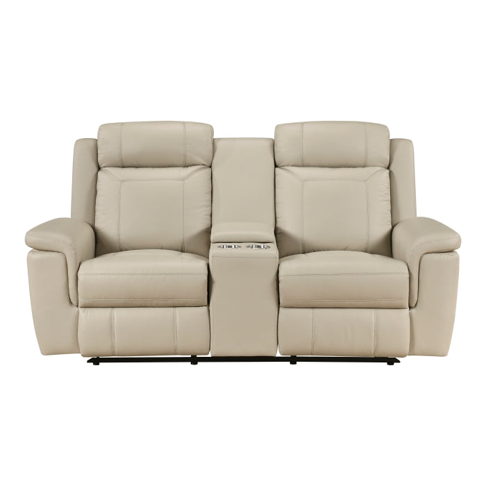 8379BEG*2 2pc Set: Sofa, Love - 8379BEG*2