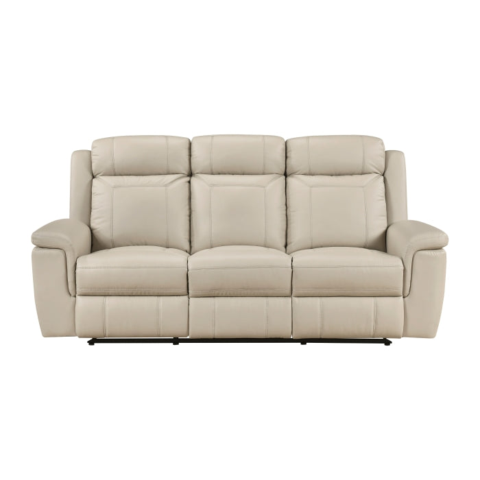 8379BEG-3 Double Reclining Sofa - 8379BEG-3