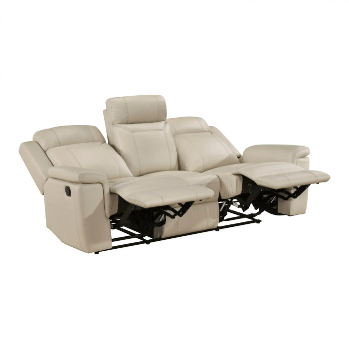8379BEG-3 Double Reclining Sofa - 8379BEG-3