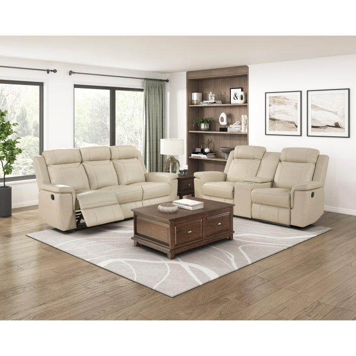 8379BEG-3 Double Reclining Sofa - 8379BEG-3