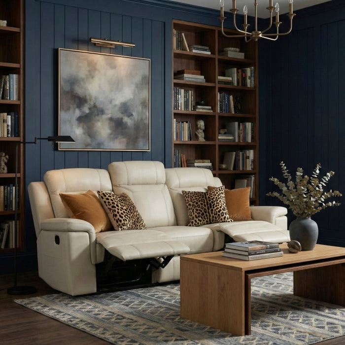 8379BEG-3 Double Reclining Sofa - 8379BEG-3