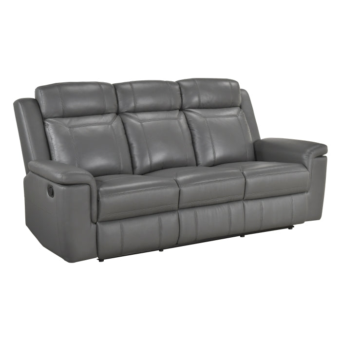 8379DGY*2 2pc Set: Sofa, Love - 8379DGY*2