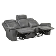 8379DGY*2 2pc Set: Sofa, Love - 8379DGY*2