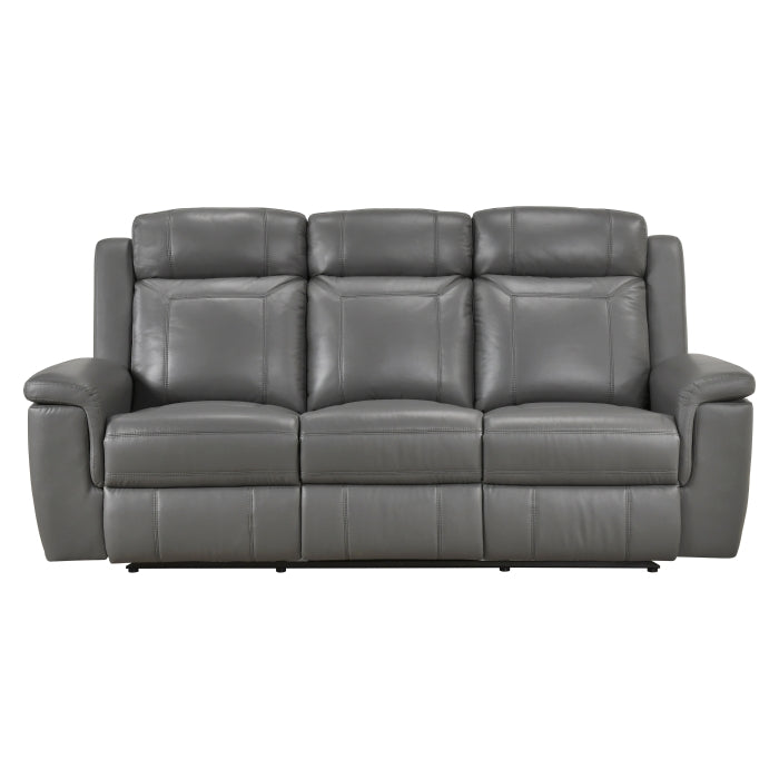 8379DGY-3 Double Reclining Sofa - 8379DGY-3