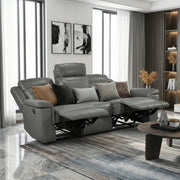 8379DGY-3 Double Reclining Sofa - 8379DGY-3