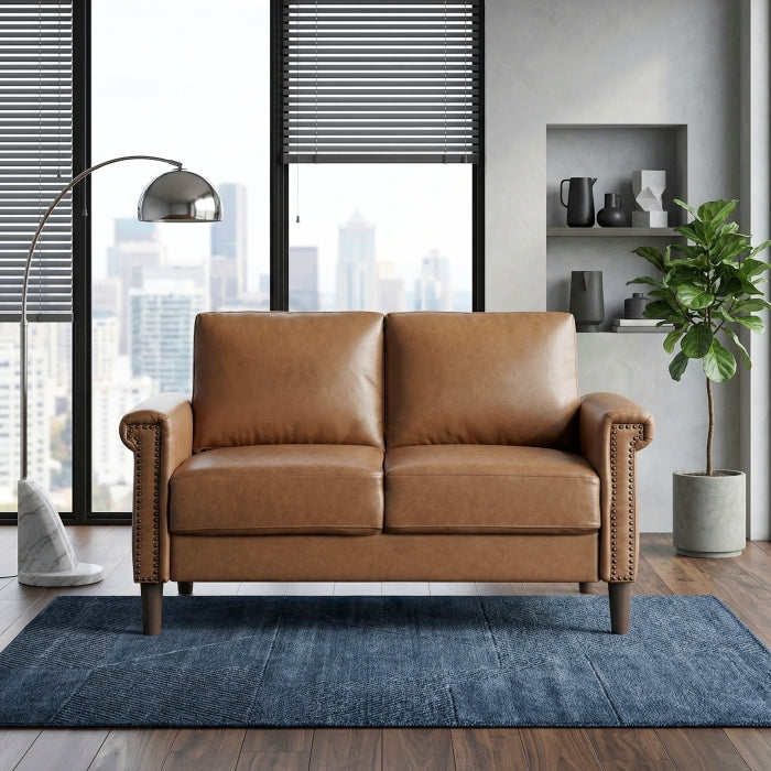 8389BRW-2 Love Seat - 8389BRW-2