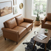 8389BRW-2 Love Seat - 8389BRW-2