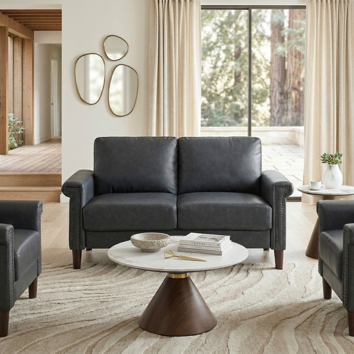 8389DGY-2 Love Seat - 8389DGY-2