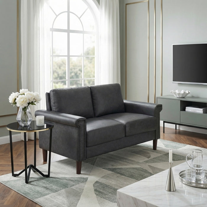 8389DGY-2 Love Seat - 8389DGY-2