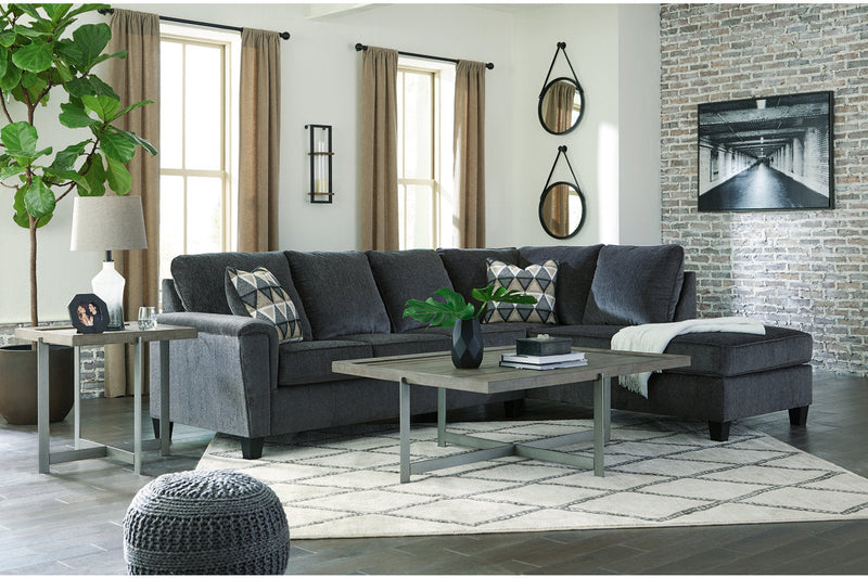 Abinger Smoke RAF Sleeper Sectional -  - Luna Furniture