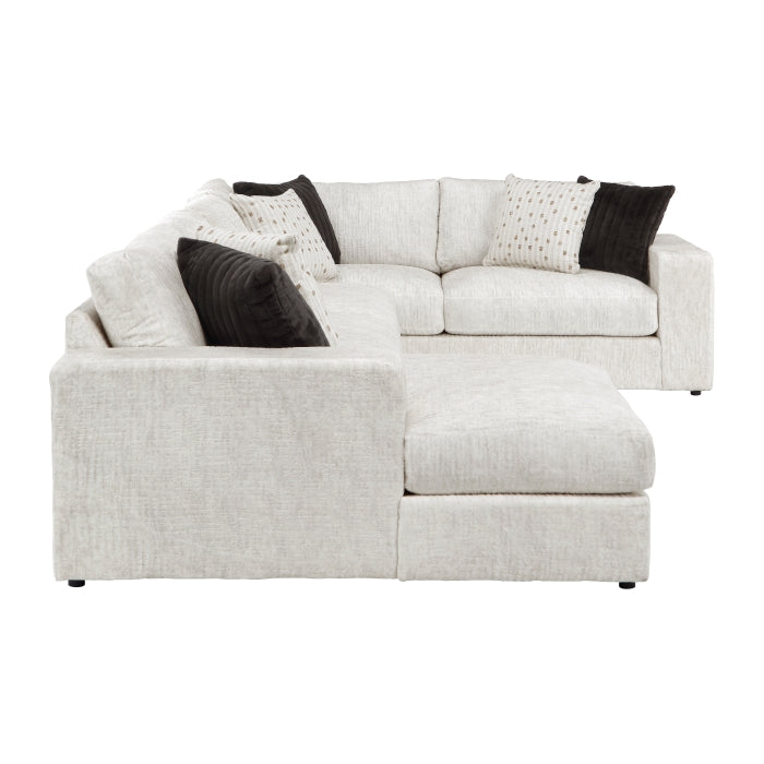 8401BES*3LCRT (3)3-Piece Sectional with Left Chaise - 8401BES*3LCRT