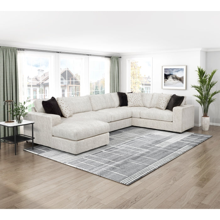 8401BES*3LCRT (3)3-Piece Sectional with Left Chaise - 8401BES*3LCRT