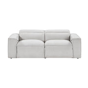 8414GRY-2PWH* Power Double Reclining Love Seat with Power Headrests - 8414GRY-2PWH*
