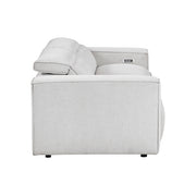 8414GRY-2PWH* Power Double Reclining Love Seat with Power Headrests - 8414GRY-2PWH*