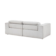 8414GRY-2PWH* Power Double Reclining Love Seat with Power Headrests - 8414GRY-2PWH*
