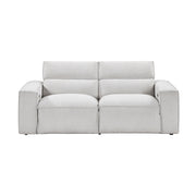 8414GRY-2PWH* Power Double Reclining Love Seat with Power Headrests - 8414GRY-2PWH*