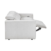8414GRY-2PWH* Power Double Reclining Love Seat with Power Headrests - 8414GRY-2PWH*