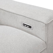 8414GRY-2PWH* Power Double Reclining Love Seat with Power Headrests - 8414GRY-2PWH*