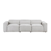 8414GRY-3PWH* Power Double Reclining Sofa with Power Headrests - 8414GRY-3PWH*